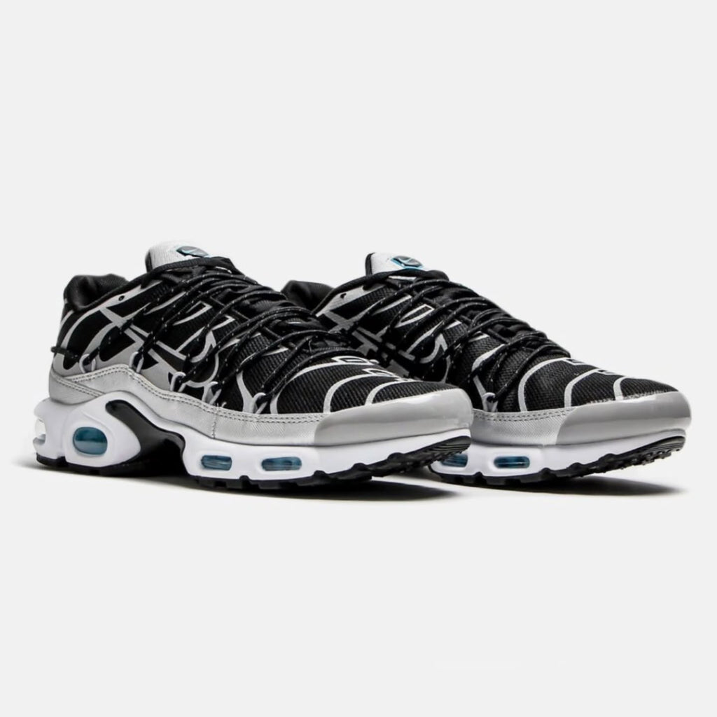 Nike Air Max TN Plus Utility Black / White - Metallic Silver