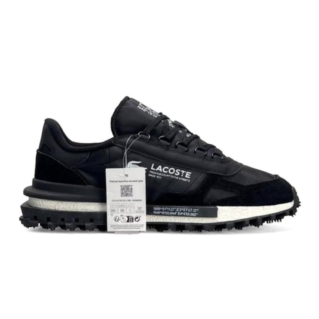 Lacoste Elite Active Black White