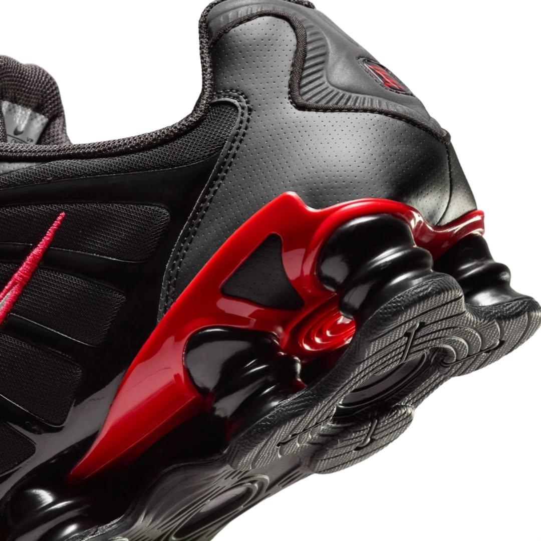 Nike Shox TL "Black University Red"