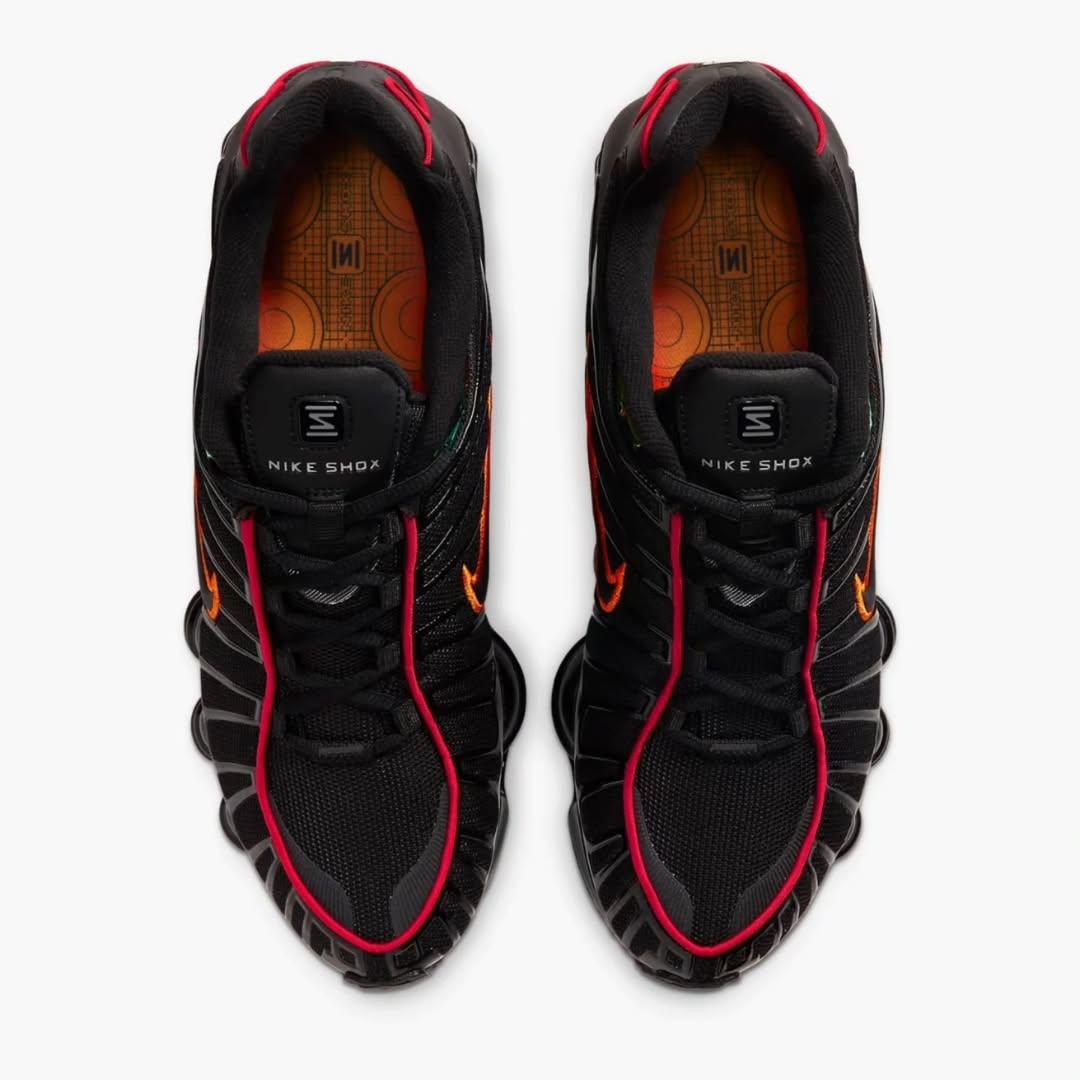 Nike Shox TL "Black Magma Orange"