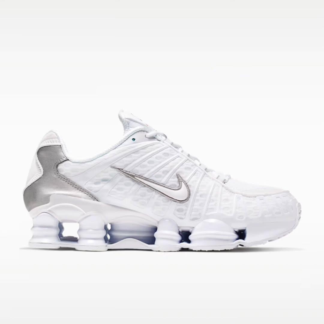 Nike Shox TL "White Metallic Silver"