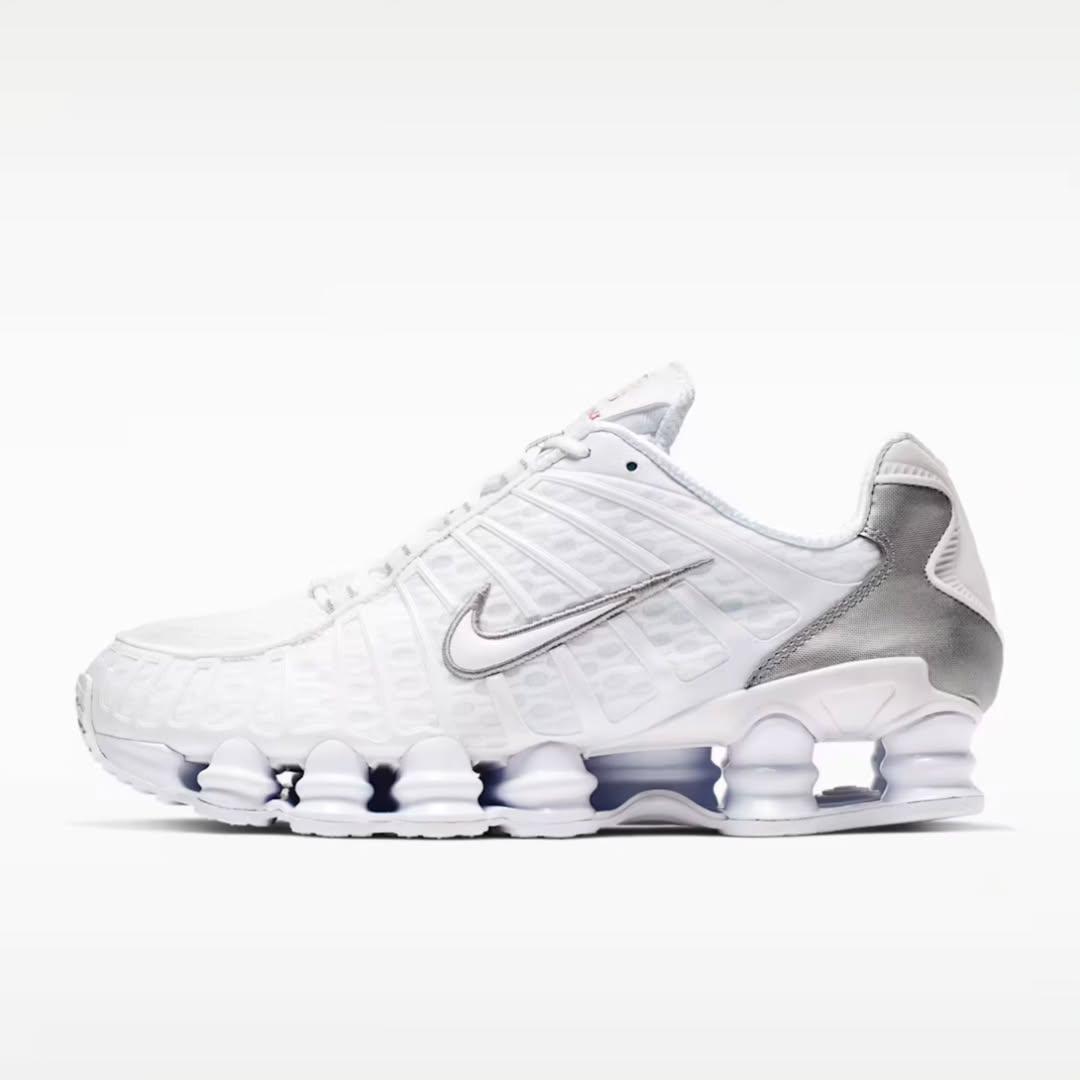 Nike Shox TL "White Metallic Silver"
