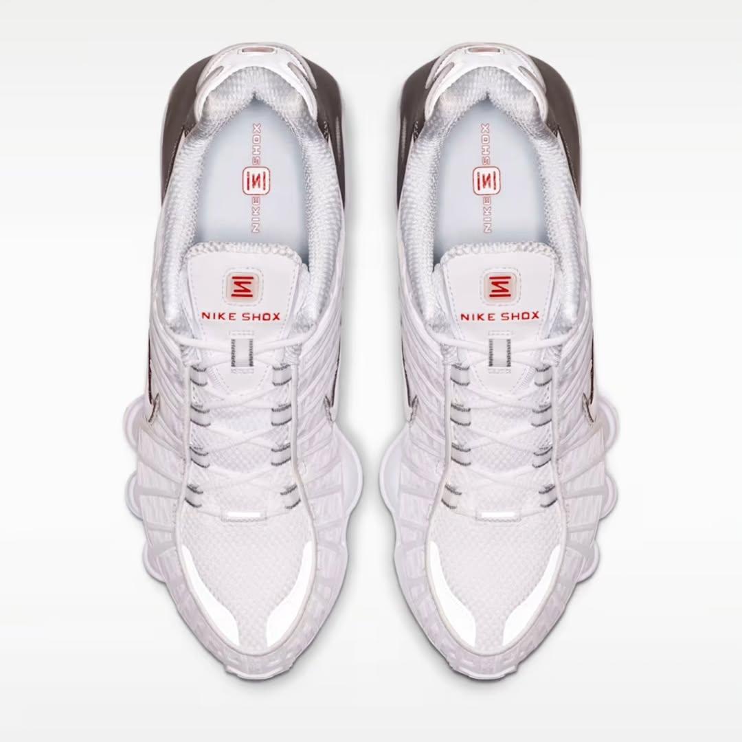 Nike Shox TL "White Metallic Silver"